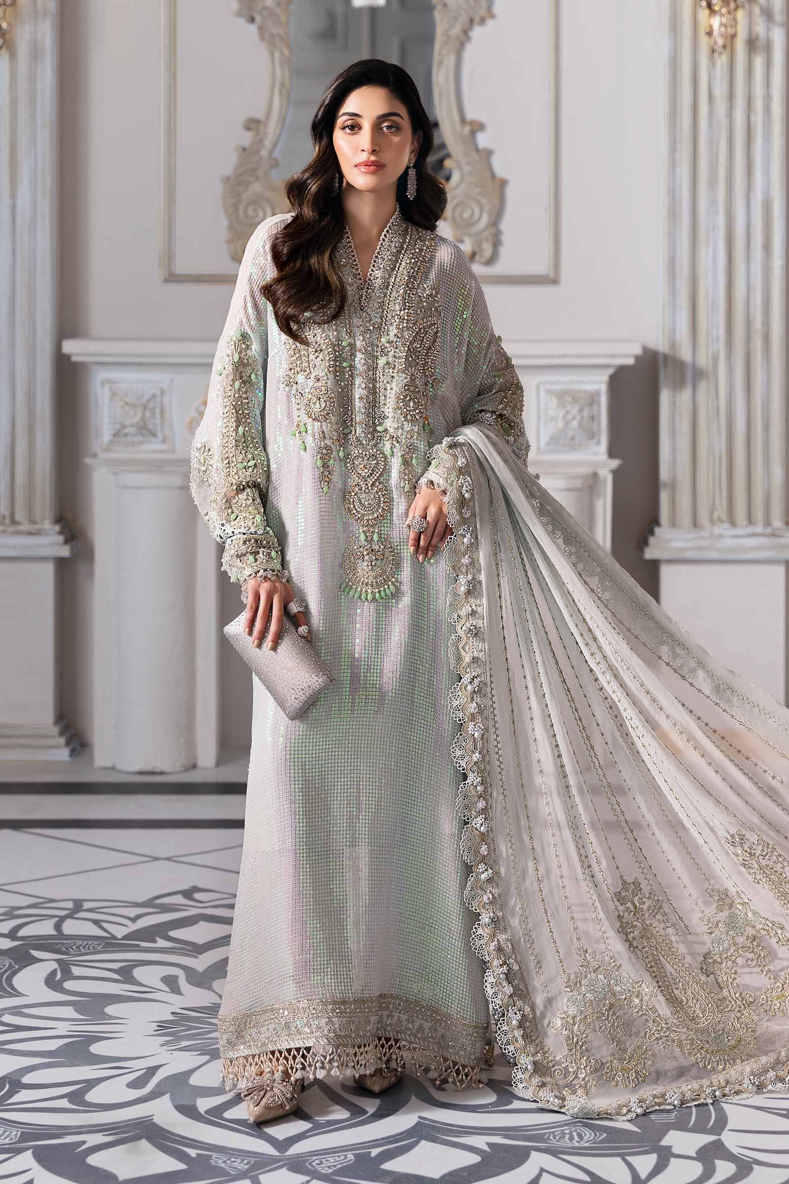 Maria B-BD 3005-Ice Blue