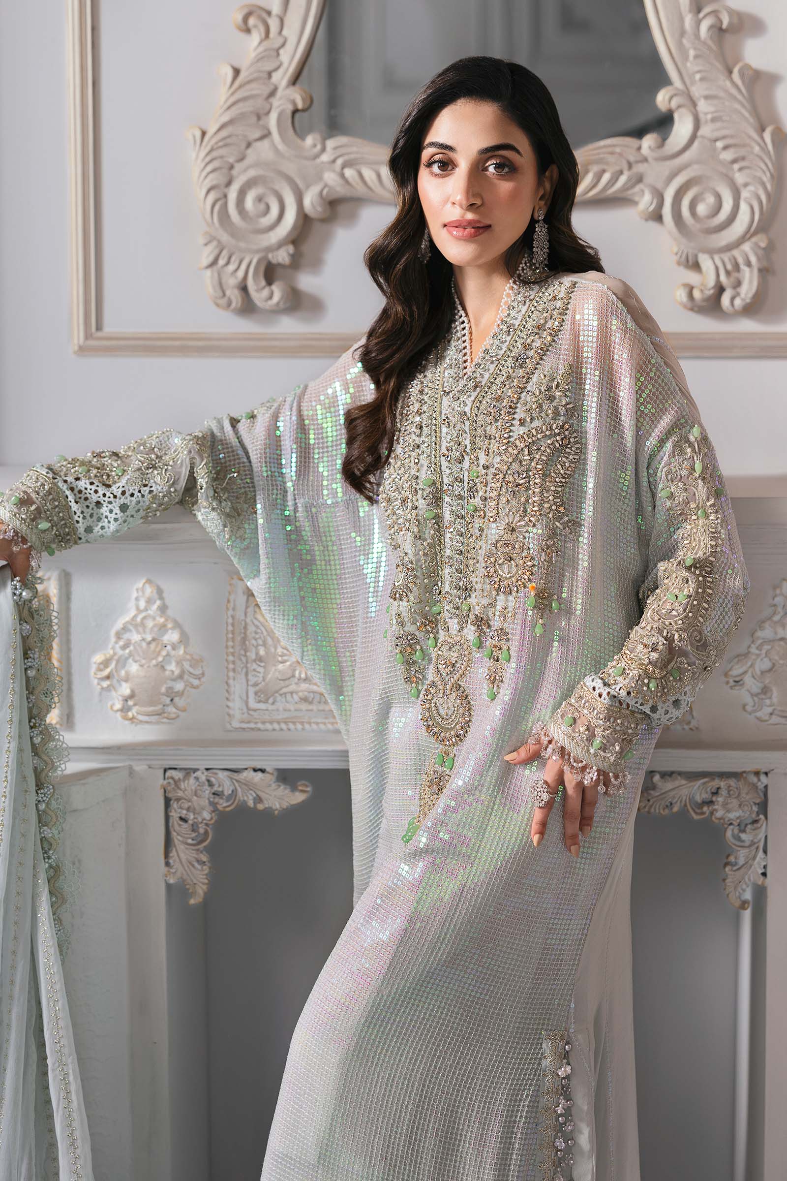 Maria B-BD 3005-Ice Blue