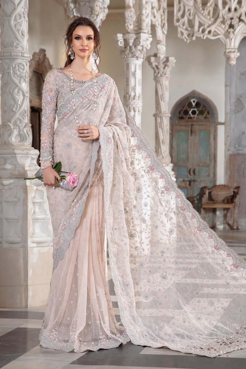 Maria B. Pale Pink SAREE