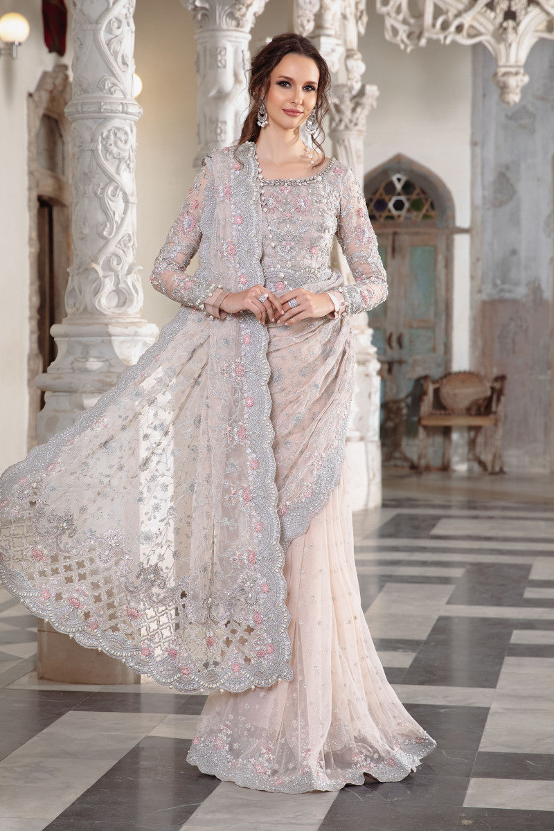 Maria B. Pale Pink SAREE