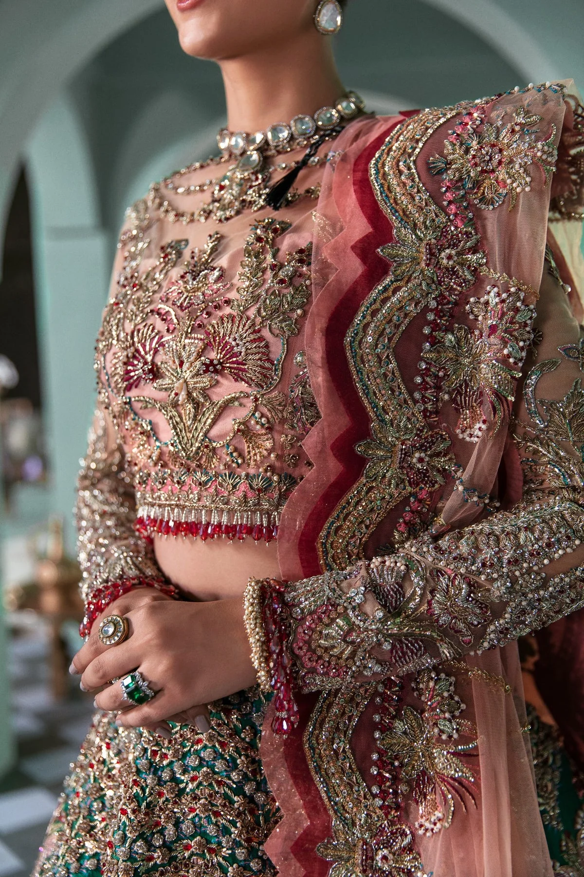 Republic womenswear - Feroz Demi Couture B15